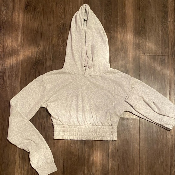 TALENTLESS - WOMENS BOXING HOODIE - NWOT - ASH HEATHER - XS - Picture 5 of 9